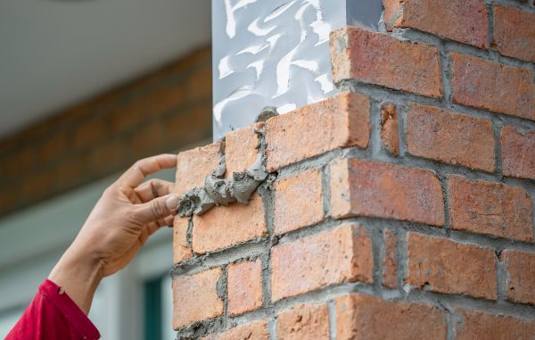 Brick Pillar Repair in Massillon