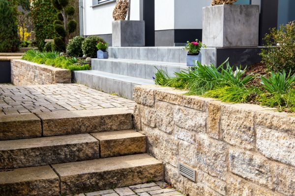 Stone Step Replacement in Massillon