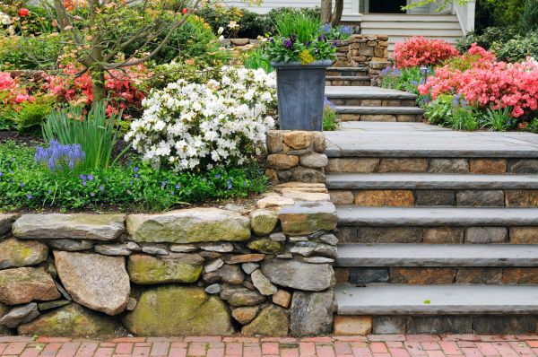 Stone Stairs Repair in Massillon