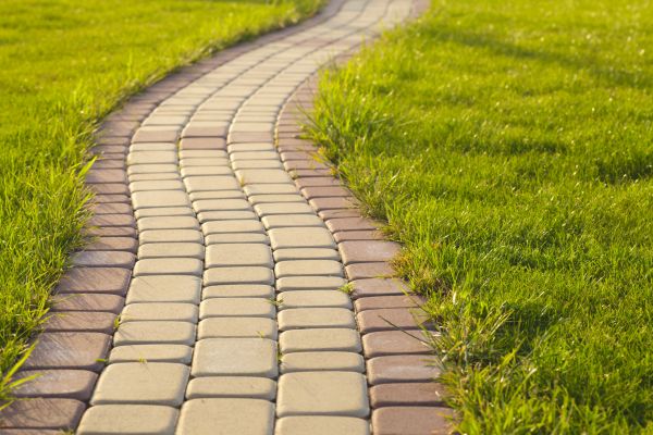 Sidewalk Brick Repair in Massillon