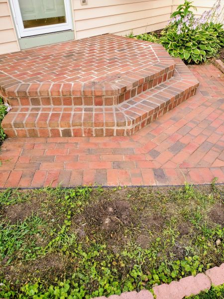 Brick Stoop Repair in Massillon