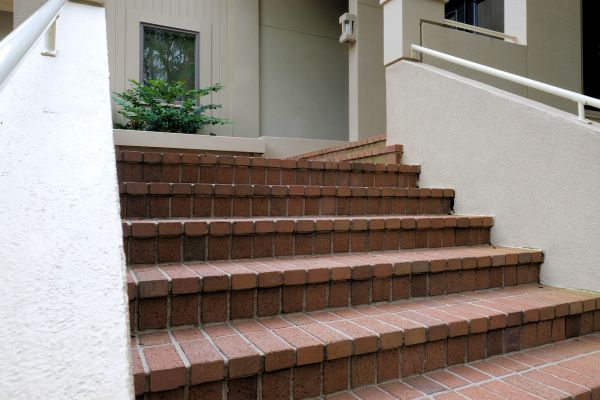 Entryway Brick Repair in Massillon